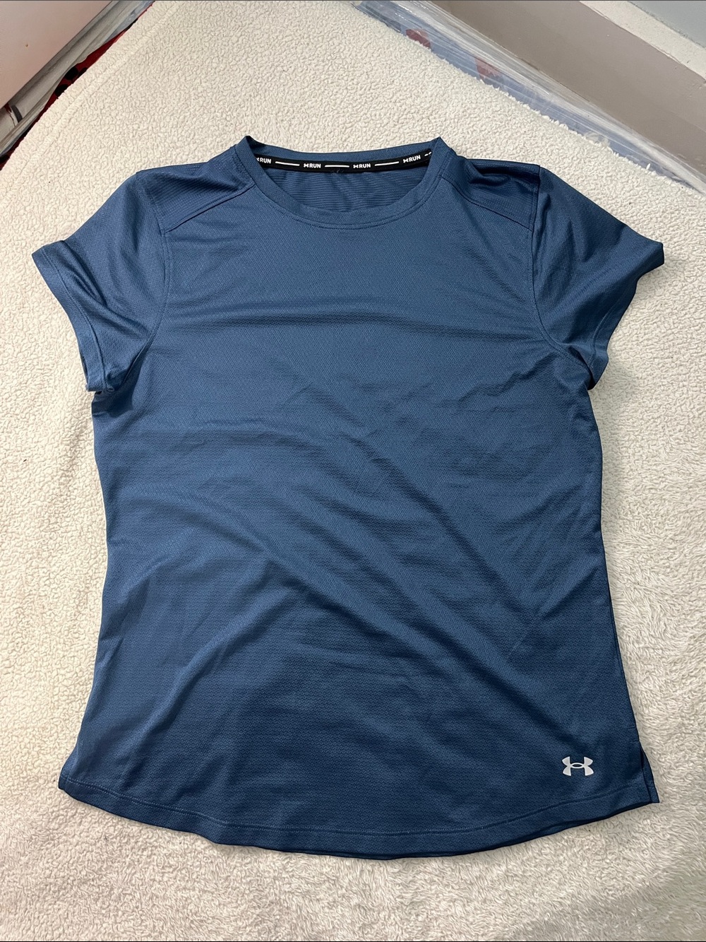 Under Armour Women's Navy Performance Short Sleeve Tee A035